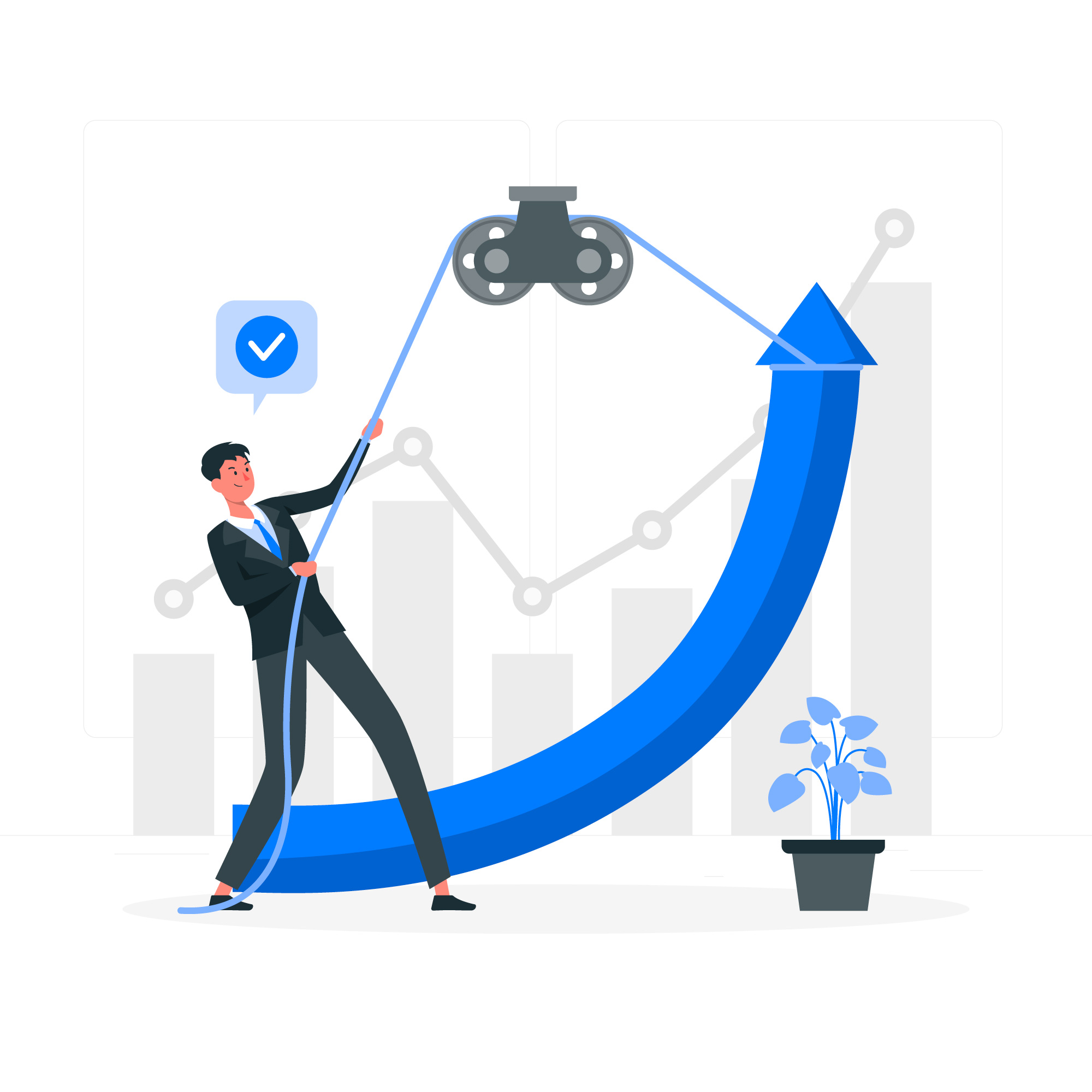 Productivity gains