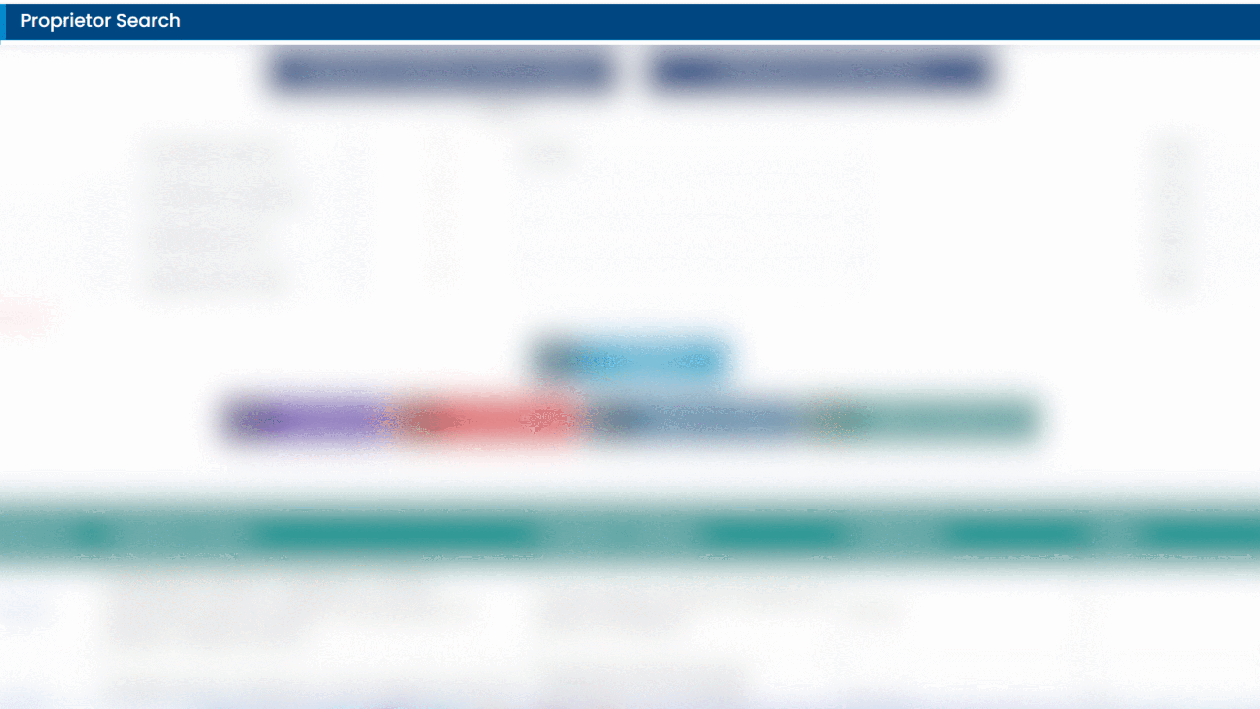 Proprietor search page